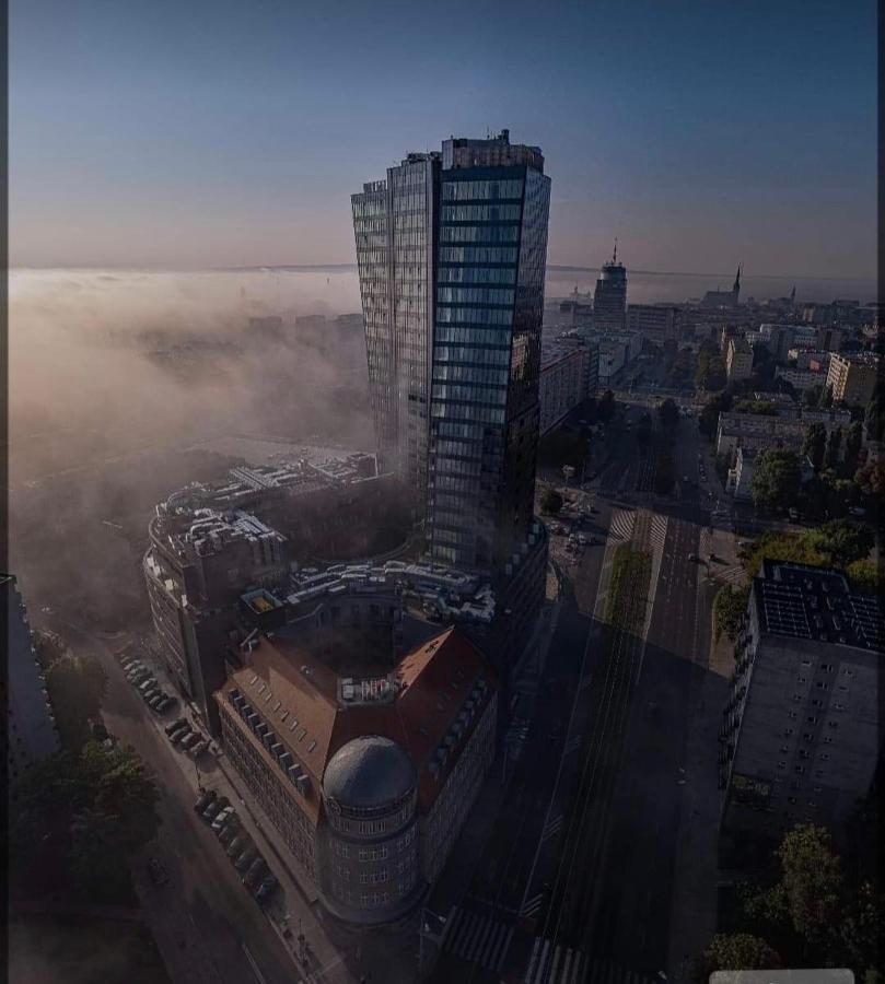 Hanza Tower De Lux Apartament Szczecin Exterior photo